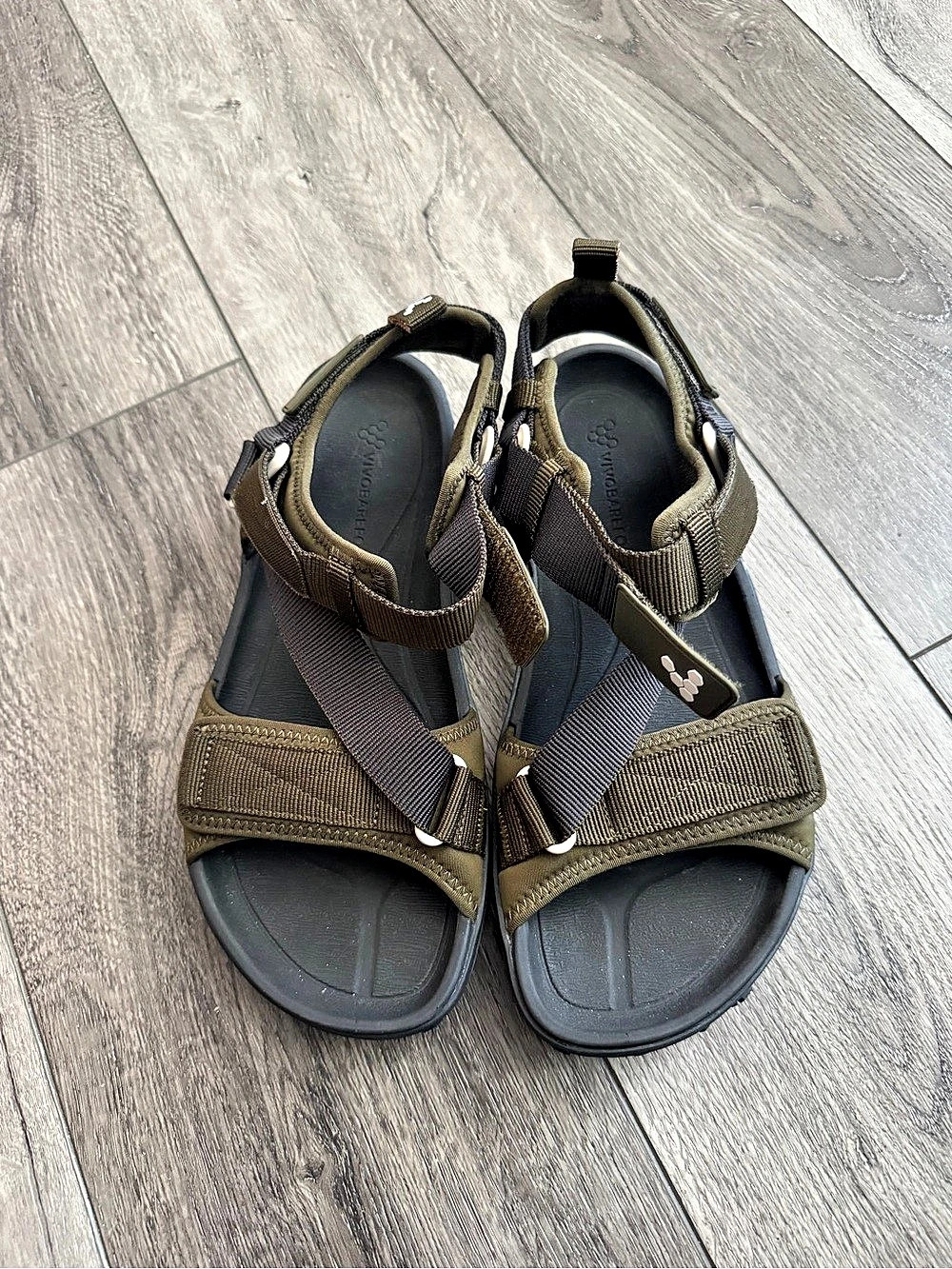 Vivobarefoot Tracker Ora Sandal Sport Sandals Green & Brown sz.41